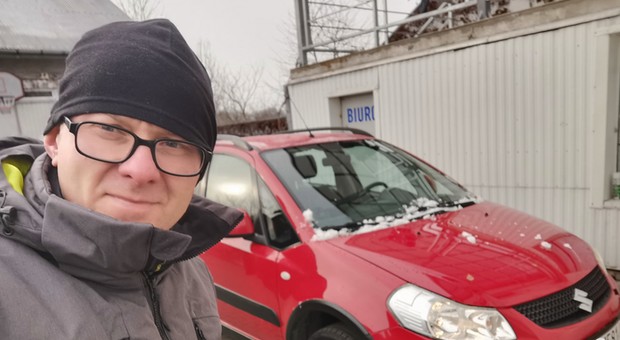 Pojechaliśmy do komisu w Siedlcach po Suzuki dla młodej lekarki. W takiej sytuacji jeszcze nie byliśmy