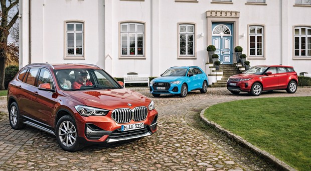 Porównanie SUV-ów klasy premium: Audi Q3, BMW X1, Range Rover Evoque
