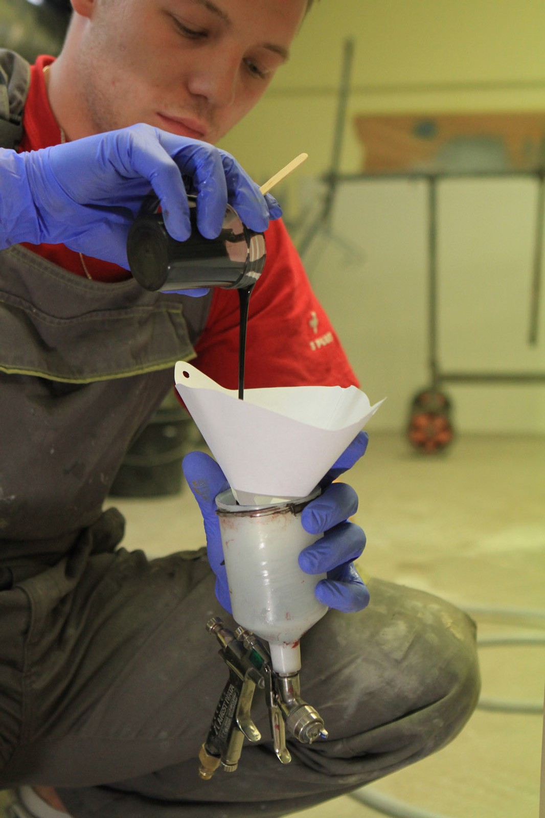 Renowacja kierownicy krok po kroku - zdjęcia