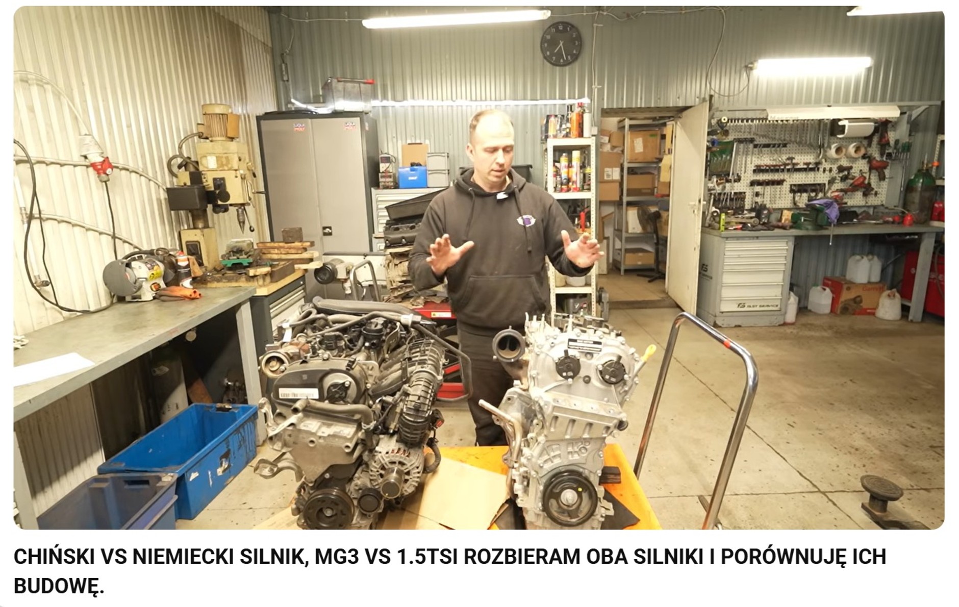 Profesor Chris porównuje chiński silnik 1.5 z niemieckim