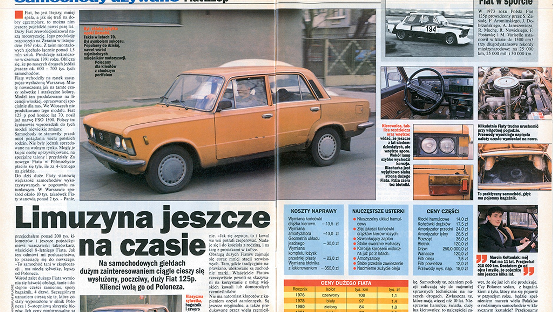 Fiat 125p - Limuzyna jeszcze na czasie