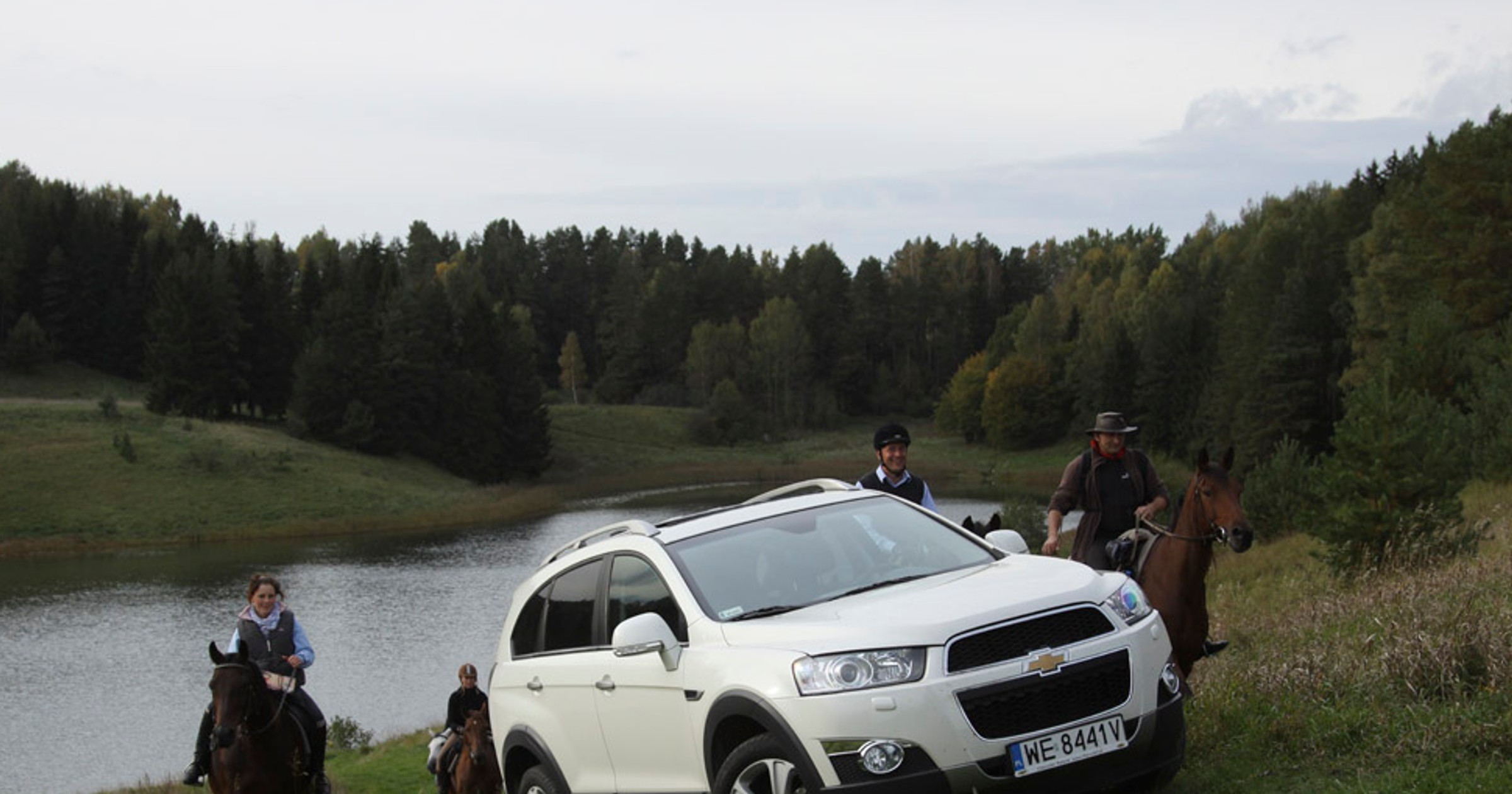 Zwiedzamy okolice Gołdapii z Chevroletem Captivą