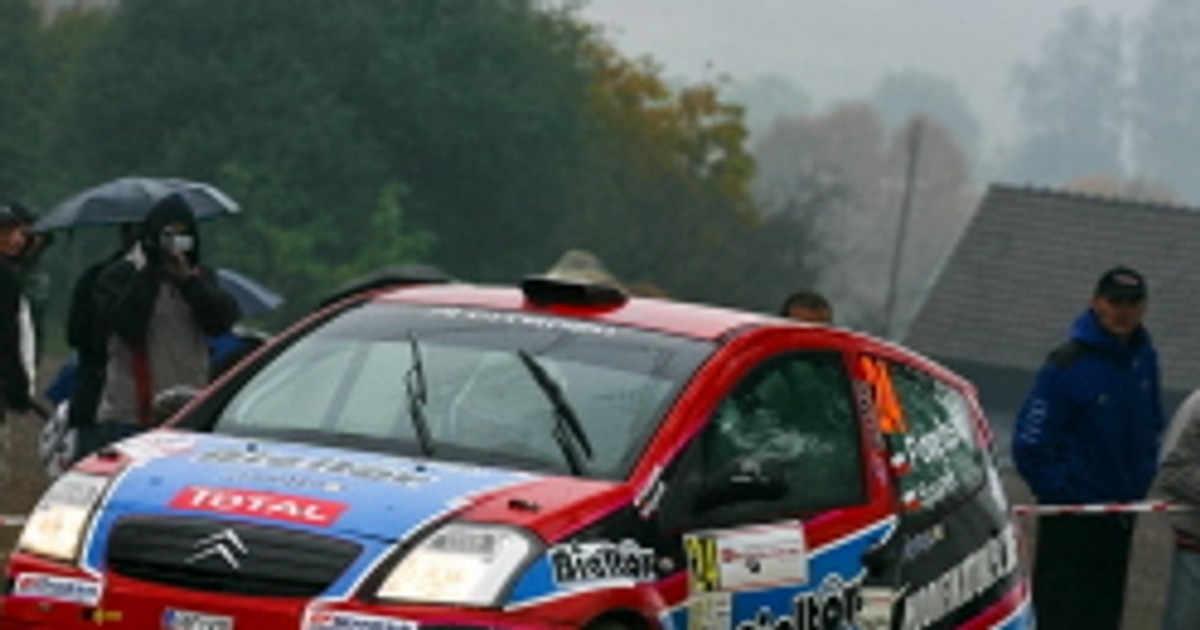 Rajd Dolnośląski 2009:  Porębski i Tomasz Spurek świętują