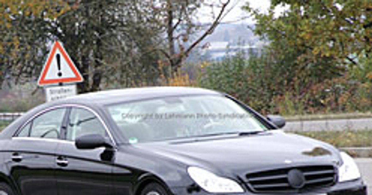 Zdjęcia szpiegowskie: Mercedes-Benz CLS po faceliftingu