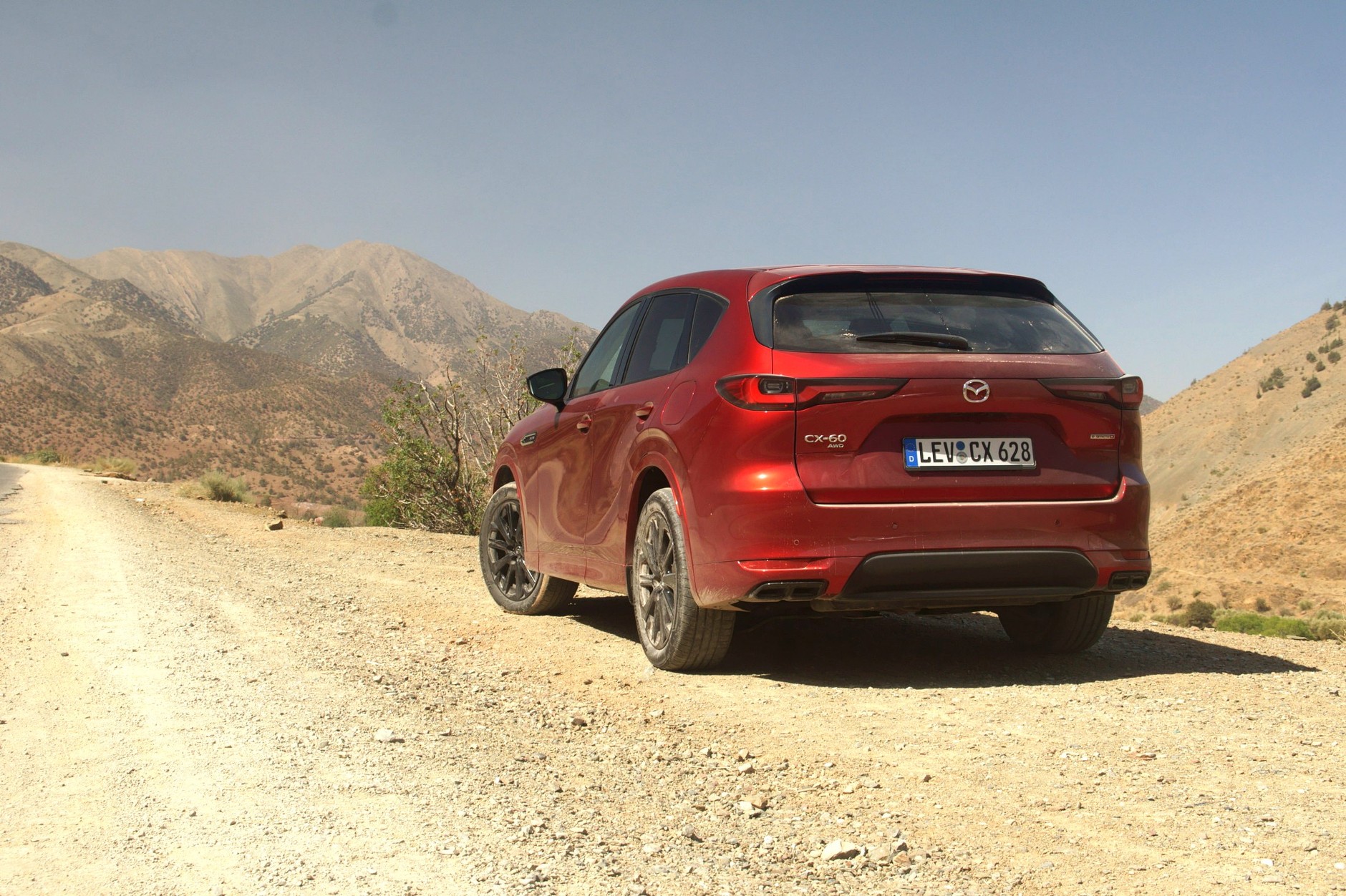 Mazda CX-60 z dieslem w Maroku