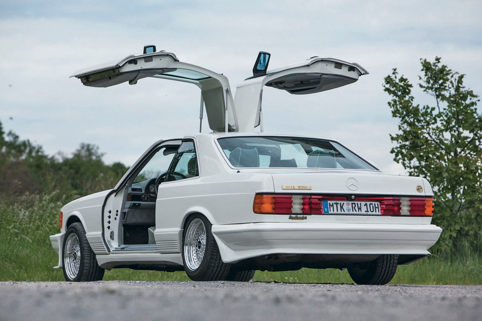 Mercedes 500 SEC Gullwing - tuning ekstremalny