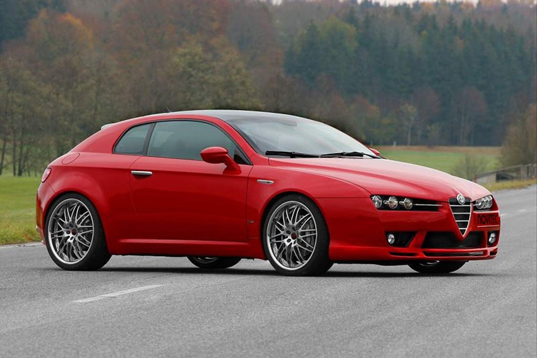 Novitec Alfa Brera 2,4 JTD: czerwona piękność