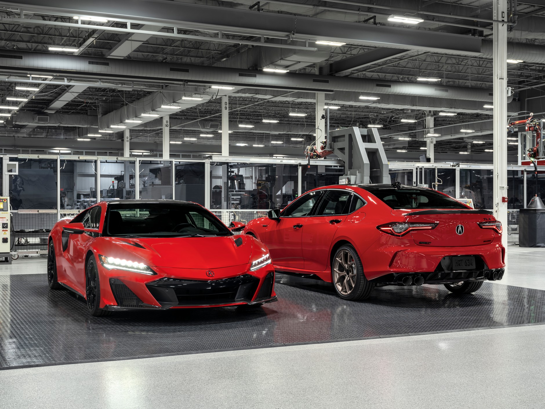 Acura NSX  z ostatniej limitowanej serii