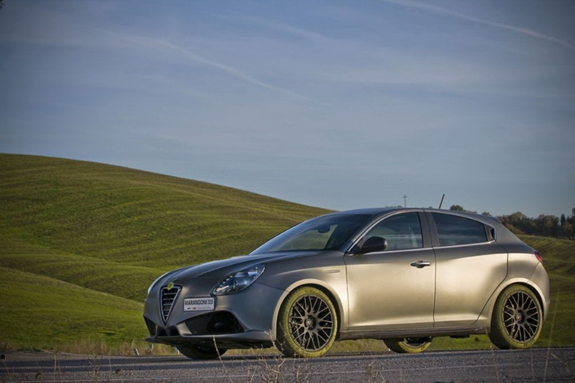 Alfa Romeo Giulietta naprawdę ma zielone opony