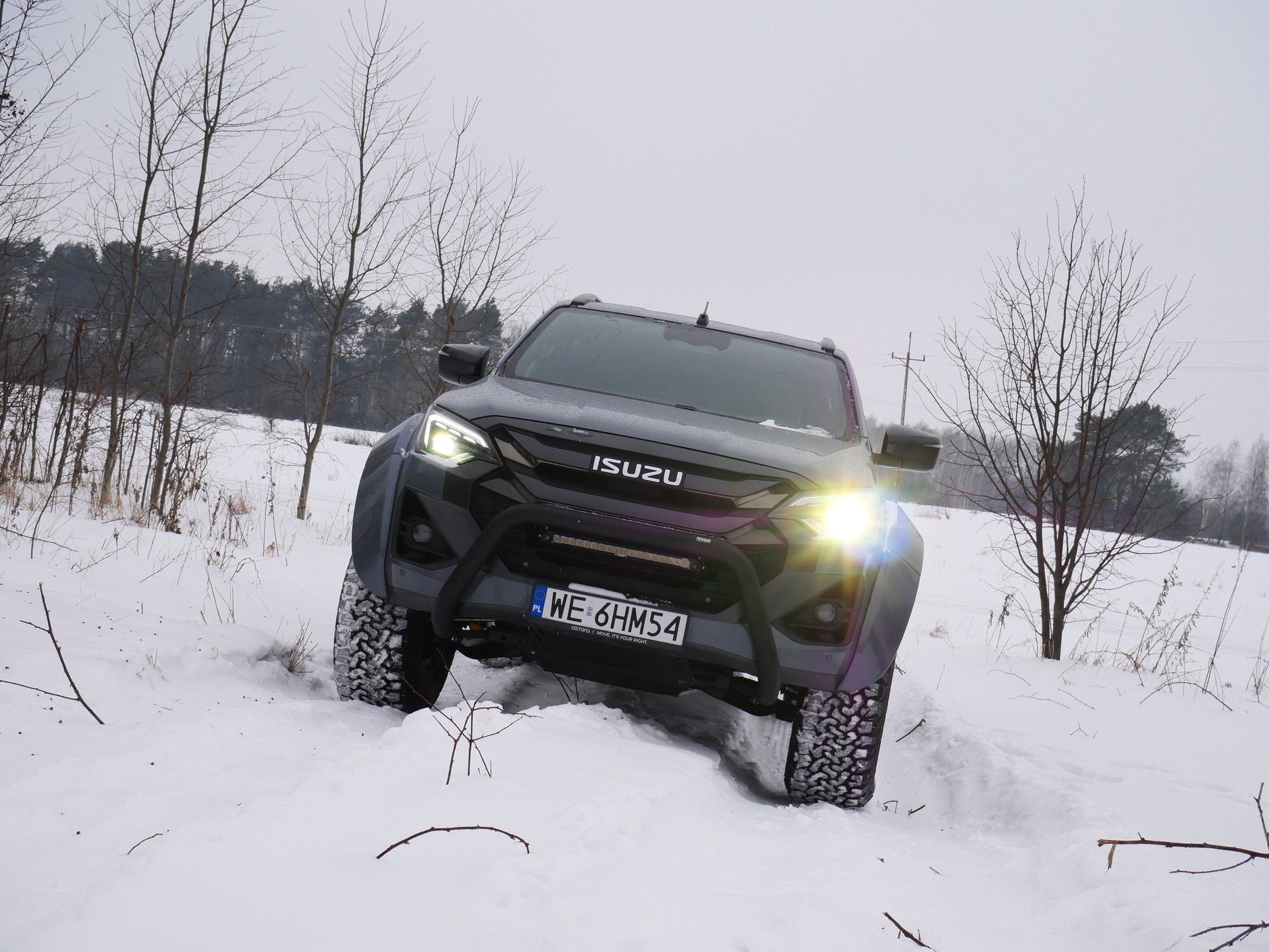 Isuzu D-Max z pakietem Arctic Trucks