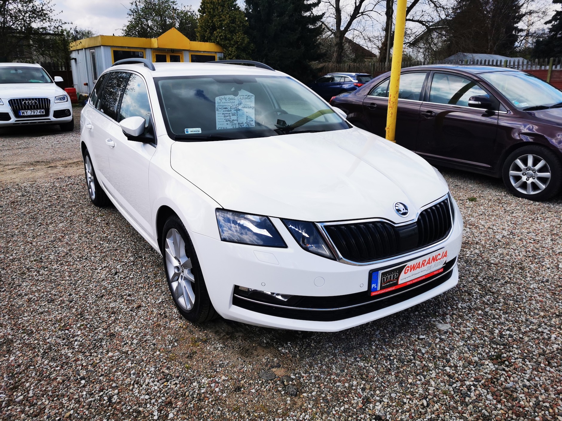 Skoda Octavia 2.0 TDI 184 KM, 4x4, DSG, 184 tys. przebiegu. Czteroletnie auto za 77 900 zł.
