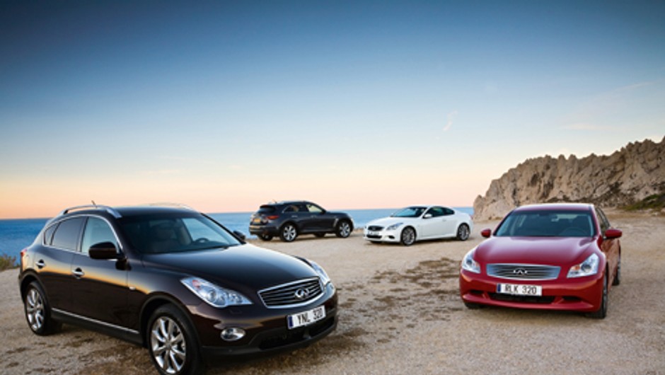 Infiniti w Polsce prezentujemy cztery najnowsze modele FX50s, EX37, G37 i G37 Coupe
