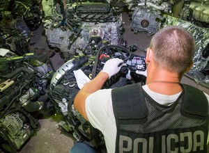 Kradzieże samochodów w Polsce wg policjantów