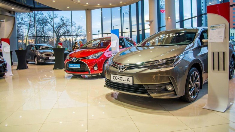 Salon Toyoty w Polsce