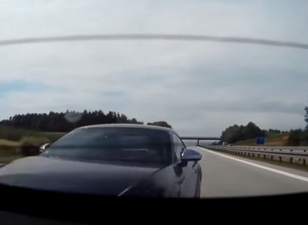 Było bardzo blisko - jazda autostradą może być niebezpieczna