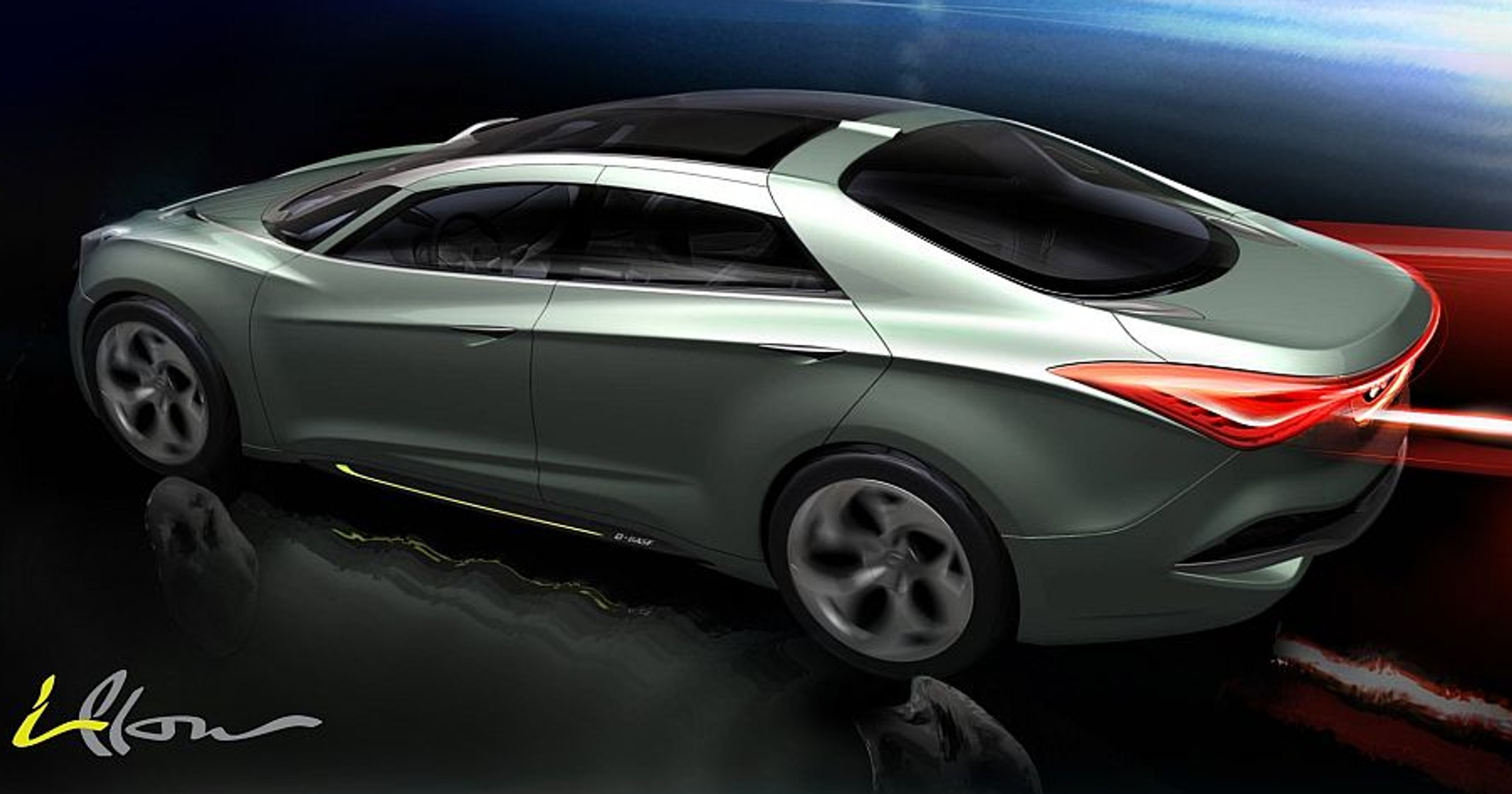 Hyundai i-flow: Czy to następca Sonaty?