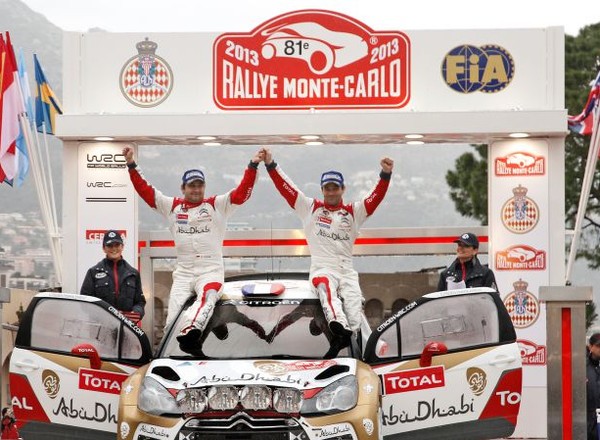Rajd Monte-Carlo 2013 dla  Citroëna