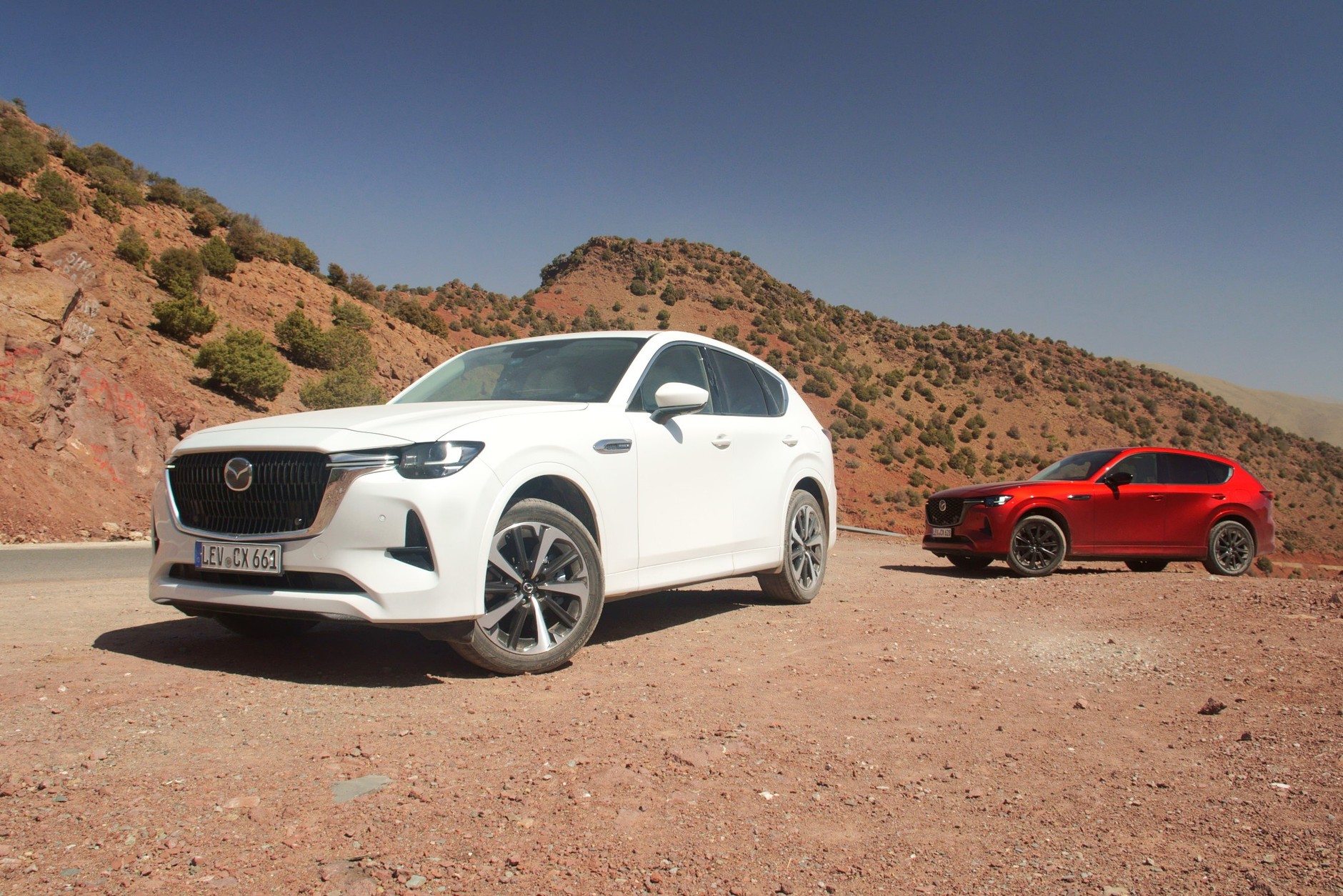 Mazda CX-60 z dieslem w Maroku