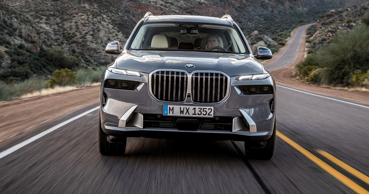 BMW X7 po face liftingu (2022)