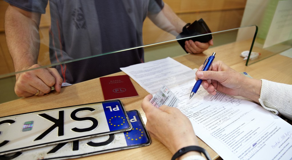 Rejestracja samochodu