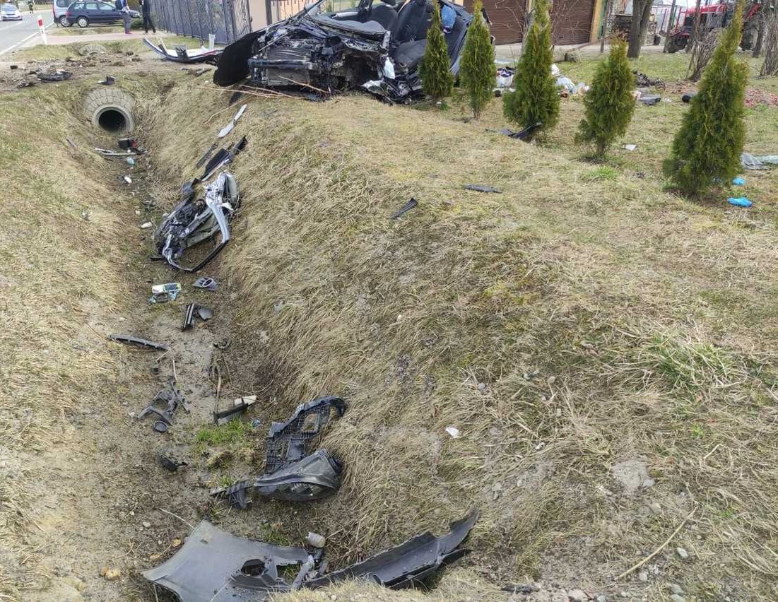 Groźny wypadek na Podkarpaciu