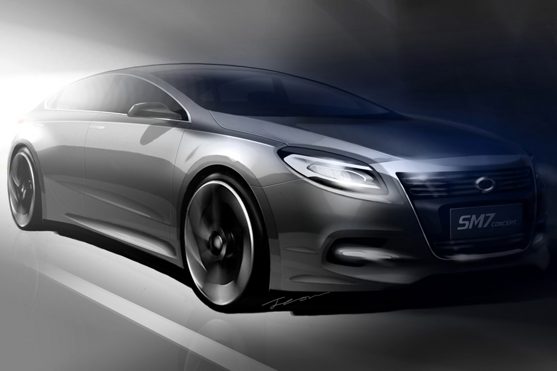 Renault Samsung SM7 Concept – Nowa limuzyna dla Azji
