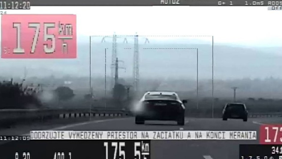 Słowacka policja ukarała kolejnego kierowcę z Polski