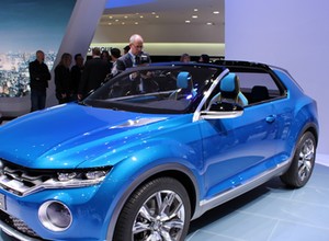 Genewa 2014 - światowa nowość: Volkswagen T-ROC, połączenie SUV-a z cabrio