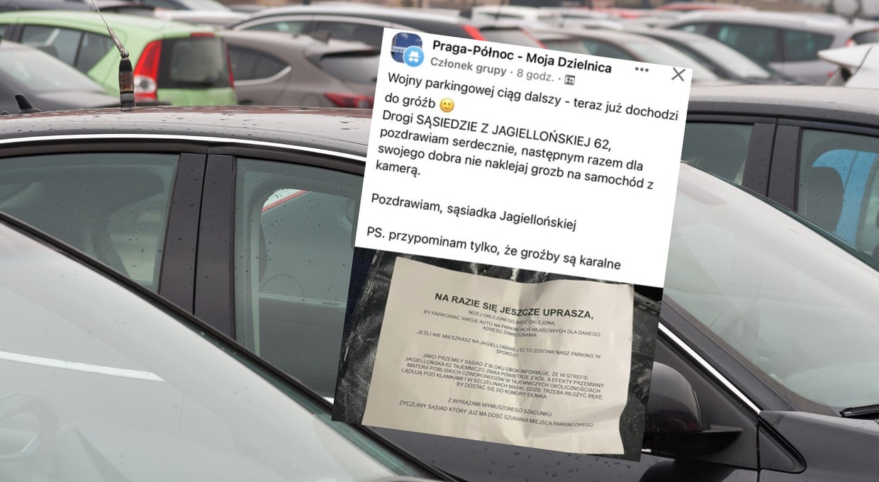 Znalazła na aucie kartkę od "życzliwego" sąsiada [ZDJĘCIE]