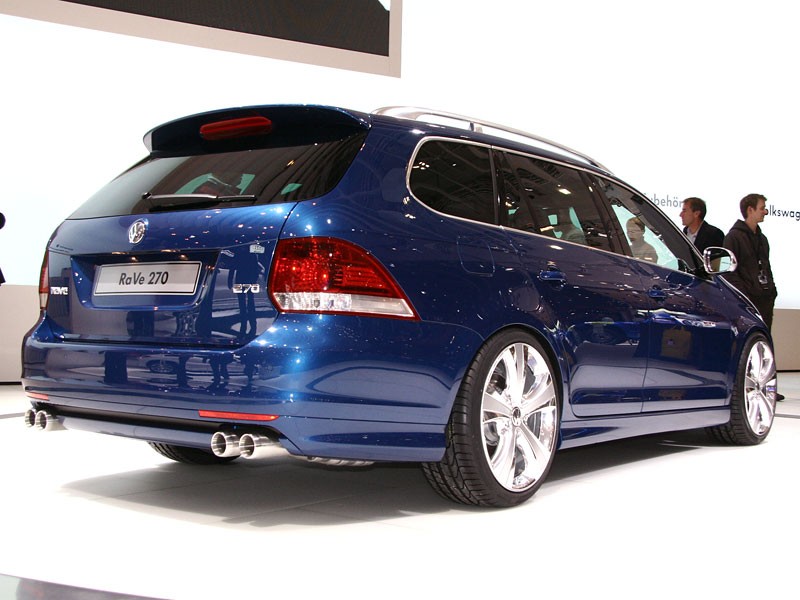 Essen Motor Show 2007: Volkswagen Golf Variant RaVe 270 – premiéra tuningowego konceptu