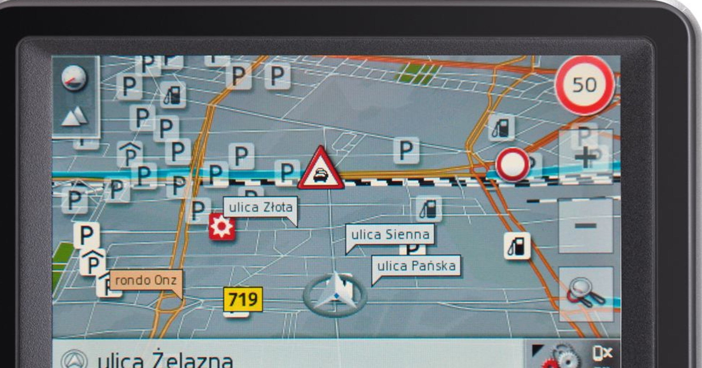 Becker z systemem pokonywania korków