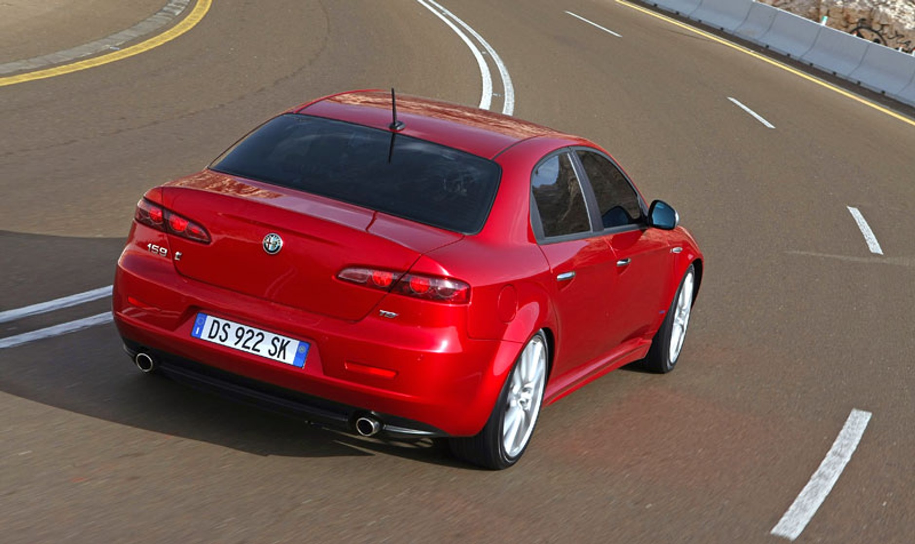 Alfa Romeo 159 Ti 1.75 TBi: pierwsze wrażenia z jazdy (fotogaleria)