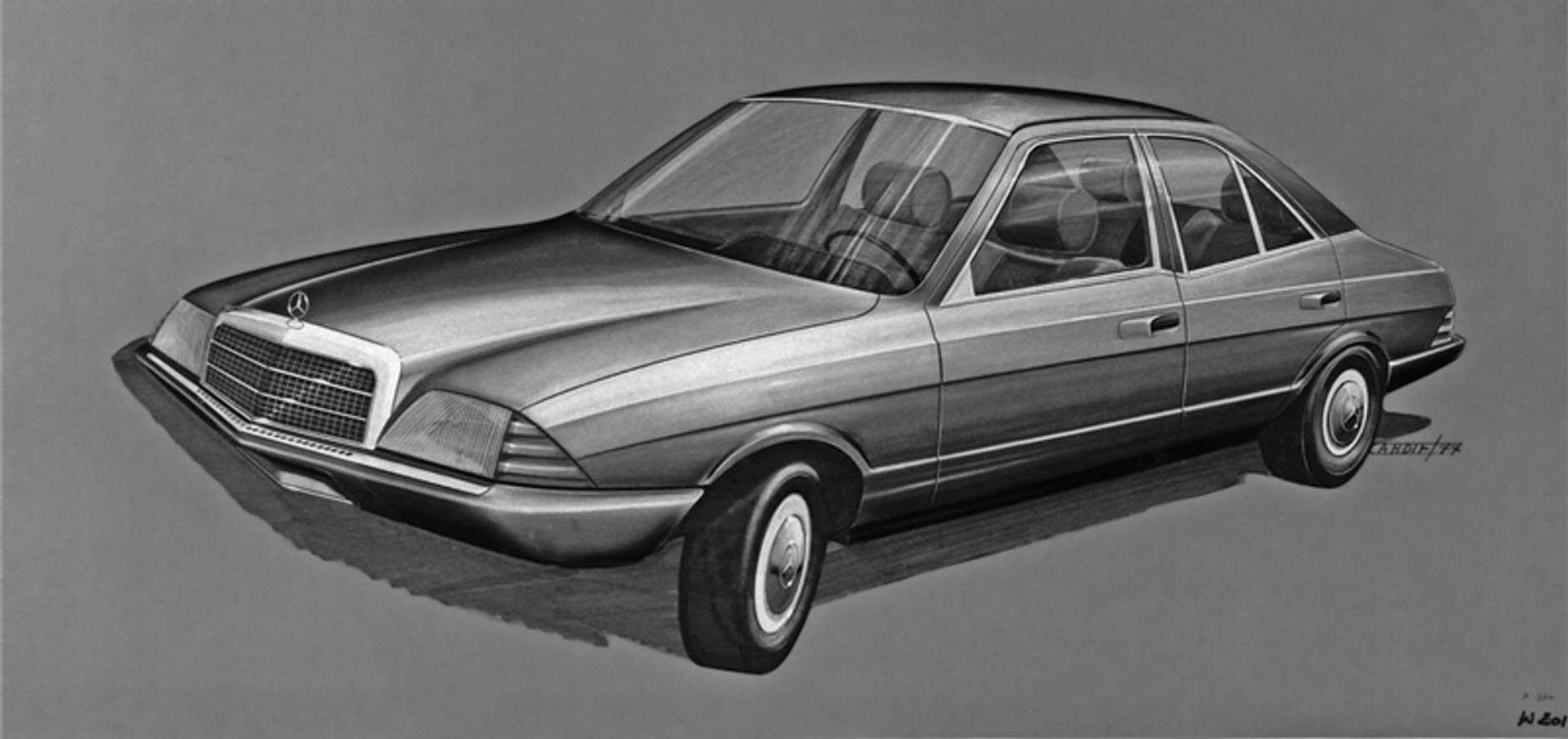 Mercedesy przyszłości z przeszłości