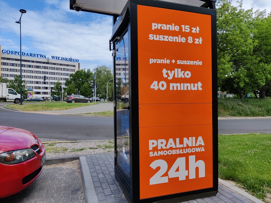 Pojechałem wyprać rzeczy na... stację benzynową. Nie obyło się bez wpadek