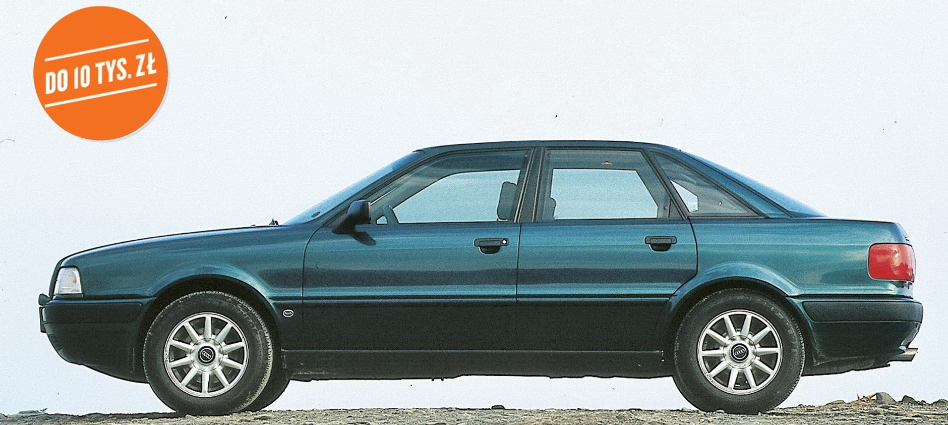 Audi 80 B4: polecana wersja: 2.0/115 KM; 1994 r.
Cena: 7500 zł