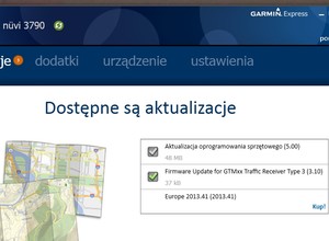 Wakacyjne aktualizacje nawigacji
