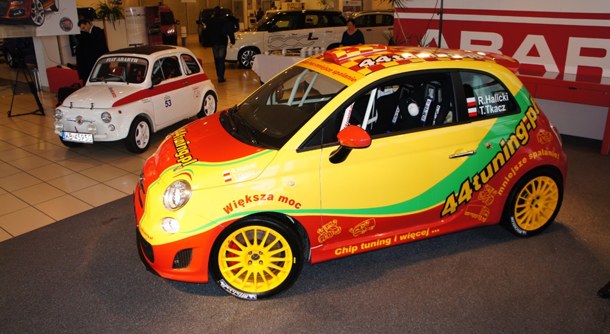 Abarth 500 R3T na Barbórce