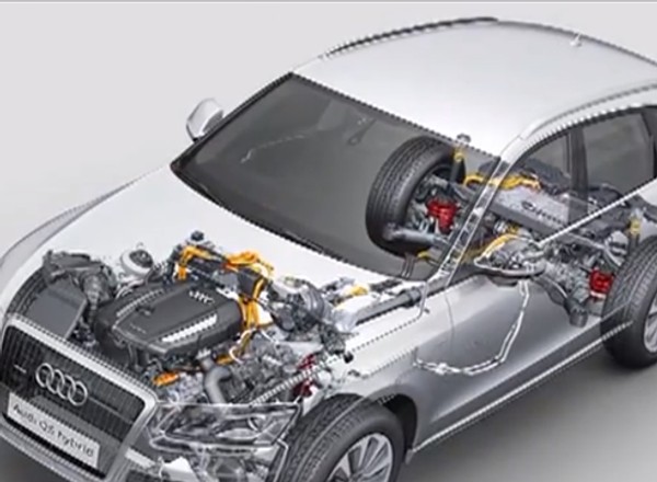 Zobacz hybrydowe Audi Q5 od środka!