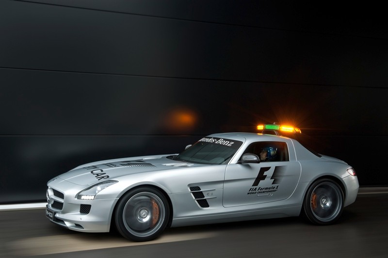 Mercedes SLS AMG to najszybszy safety car świata, ale znalazłem jeszcze kilka ciekawszych