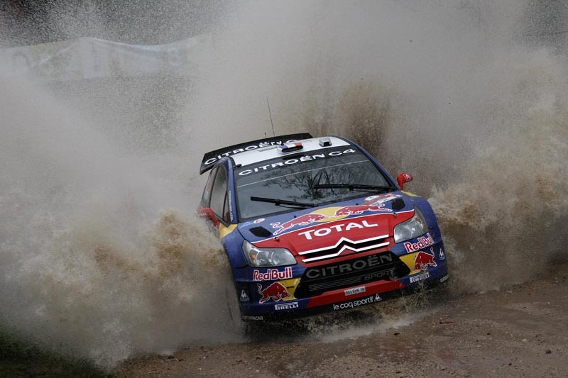 Rajd Argentyny 2008: Loeb zdecydowanym liderem (I. etap)