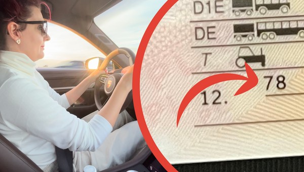 Koledzy przecierali oczy ze zdumienia, gdy zobaczyli moje prawo jazdy. Wyjaśnienie jest proste