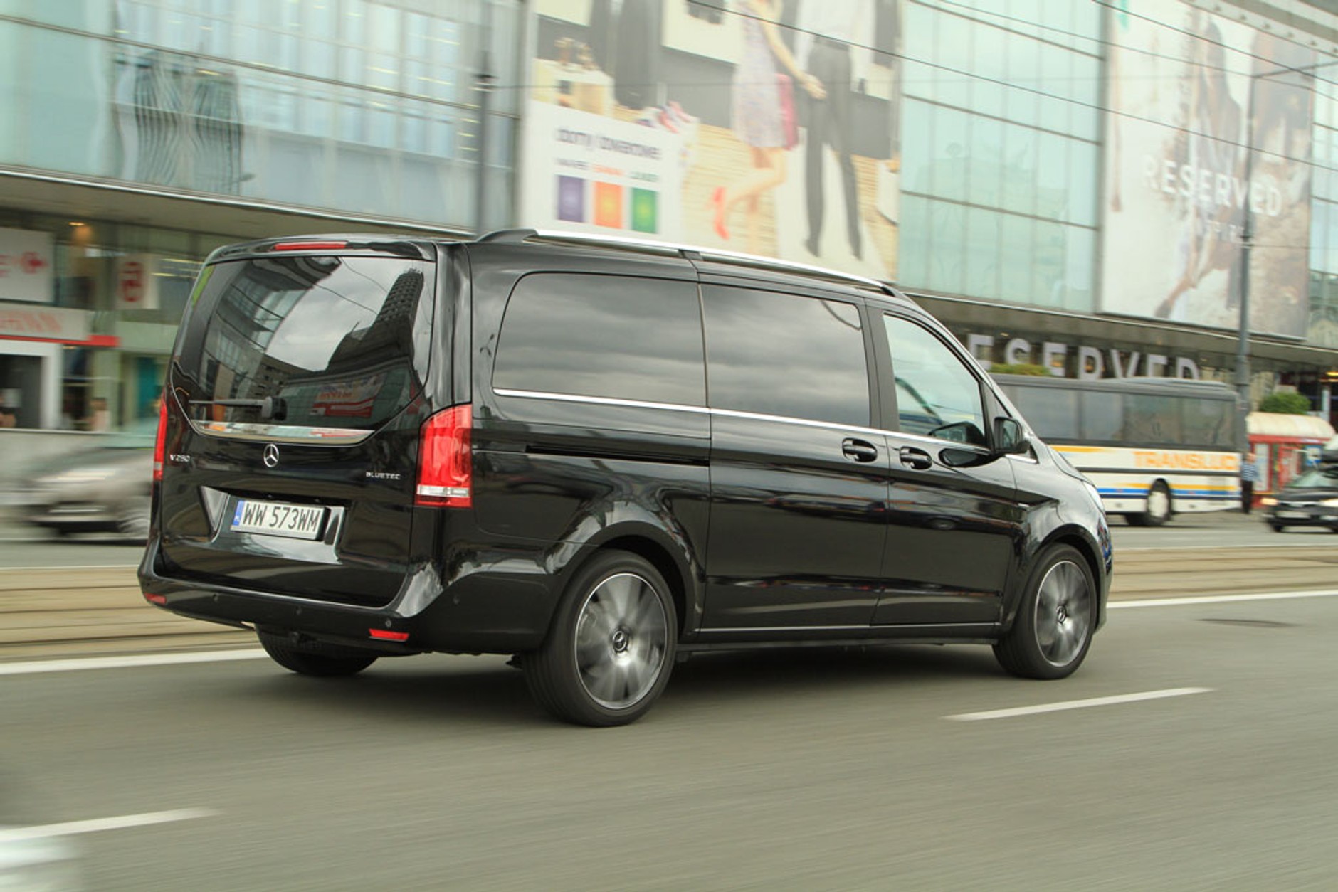 Test Mercedesa V 250 BlueTec - luksusowy autobus