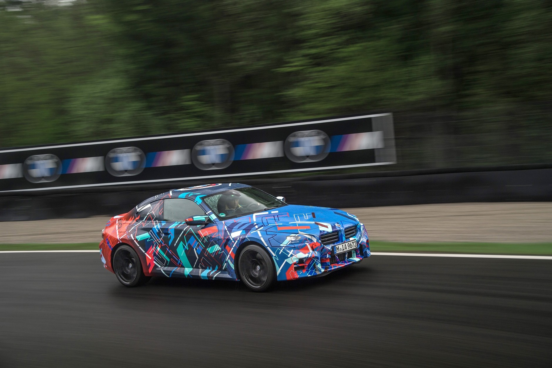 Nowe BMW M2 (2022) podczas testów na Salzburgringu
