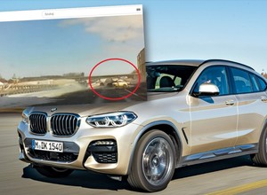Kierowca BMW wpadł w pułapkę na ekspresówce. Wszystko się nagrało