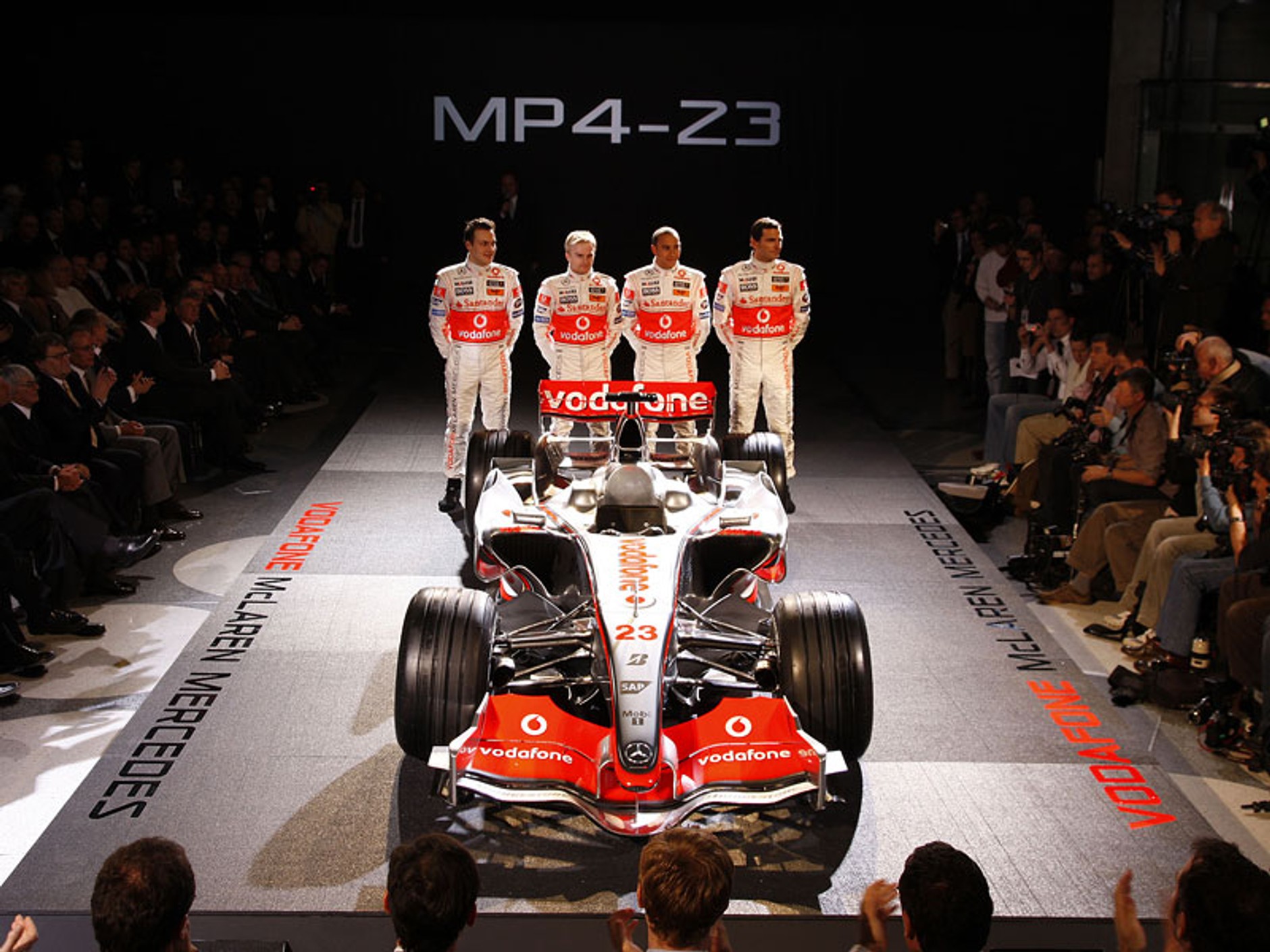 Vodafone McLaren-Mercedes w 2008 roku (historia, prezentacja)