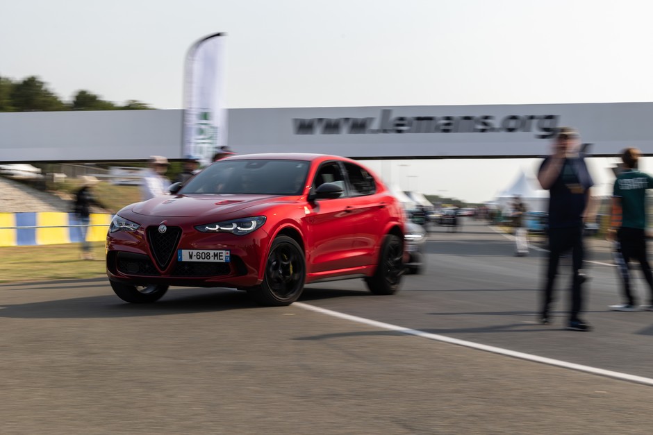 Alfa Romeo Quadrifoglio. Jazda w Le Mans