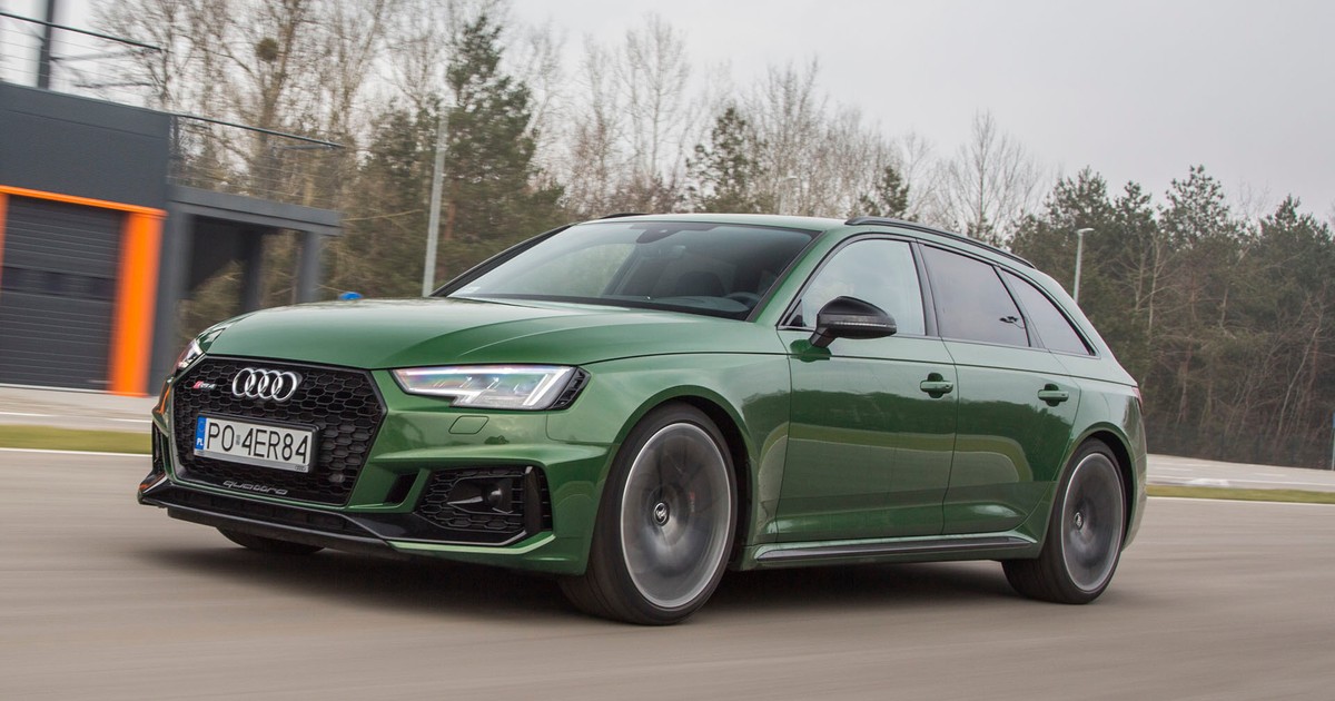 Audi RS4 Avant - kombi z ogniem w ...