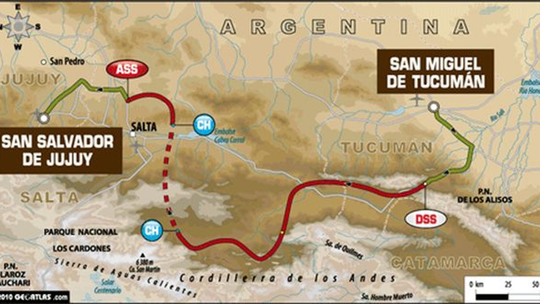 Rajd Dakar 2010: rewelacyjny Hołowczyc, dobra jazda motocyklistów (3.etap, wyniki)