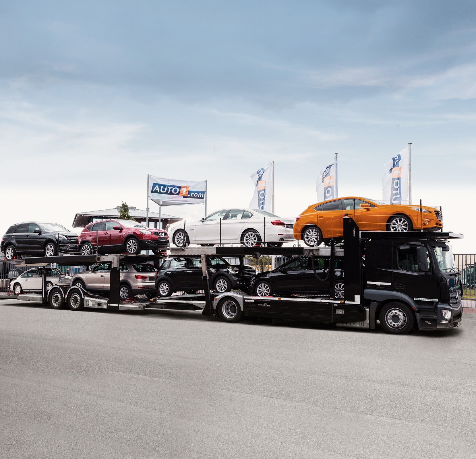 Transport samochodów AUTO1.com