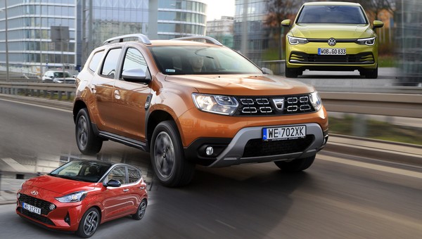 Hyundai i10, Dacia Duster, Volkswagen Golf. Nowe auta za 70 tys. zł - które kupić?